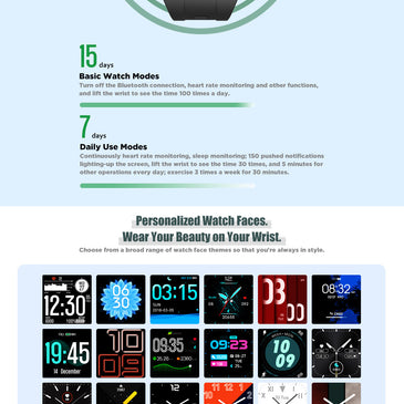 Zeblaze Ares Smart Watch Retro 33g Heart Rate Monitor Blood Pressure Multi-Language Custom Dial Foreign Trade