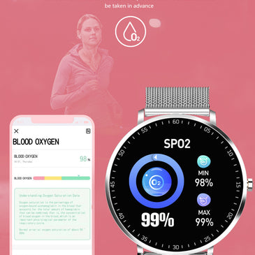 Full Touch Smart Bracelet Sports Fitness Tracker Handband Smart Bracelet