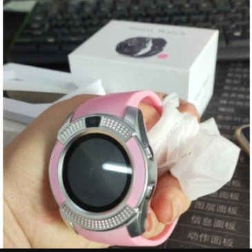 Full Circle Screen  Card Sedentary Sleep Monitoring Watch